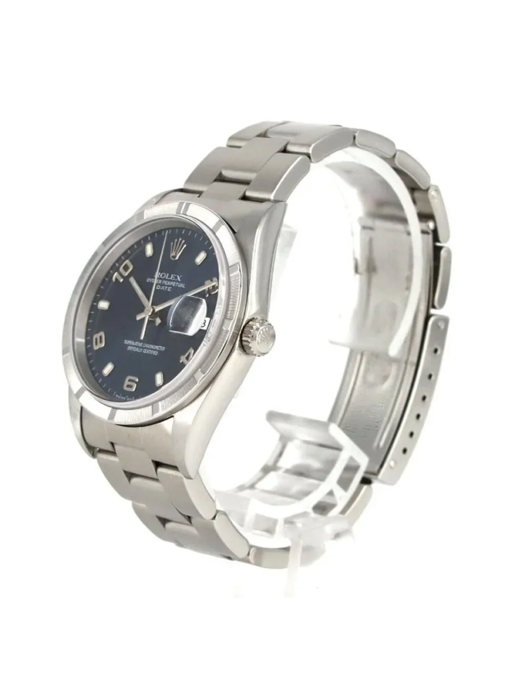 Rolex Oyster Perpetual Date SS Automatic Winding P Number Watch